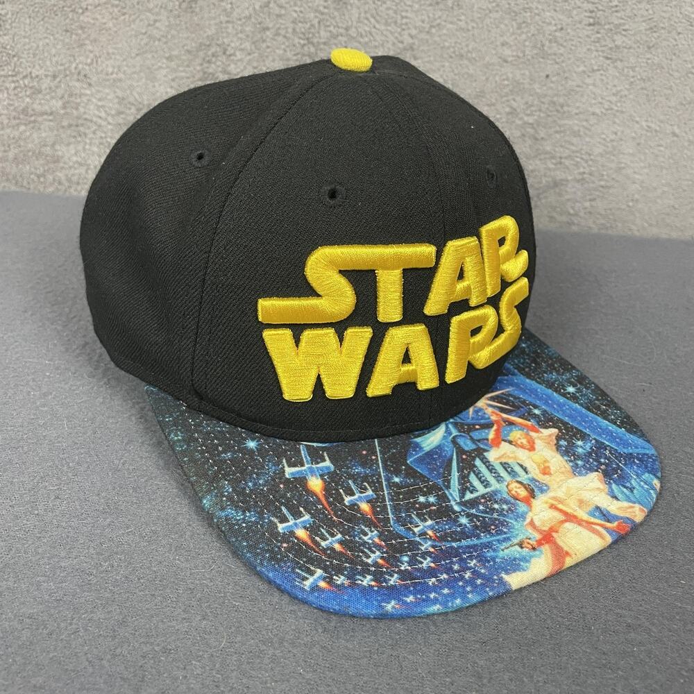Star Wars Hat Cap Snap Back One Size New Era 9FIFTY Embroidered Poster Brim